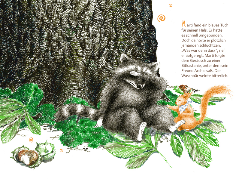 Arbeitsprobe von Susanne Wimmer – MA Illustration am RSIAD